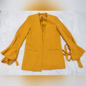 Mango Flared-Sleeve Blazer